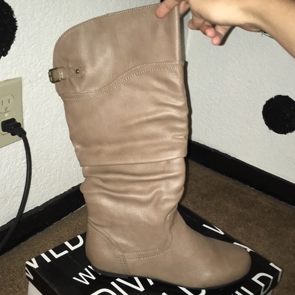 Charlotte Russe Shoes - Brown boots